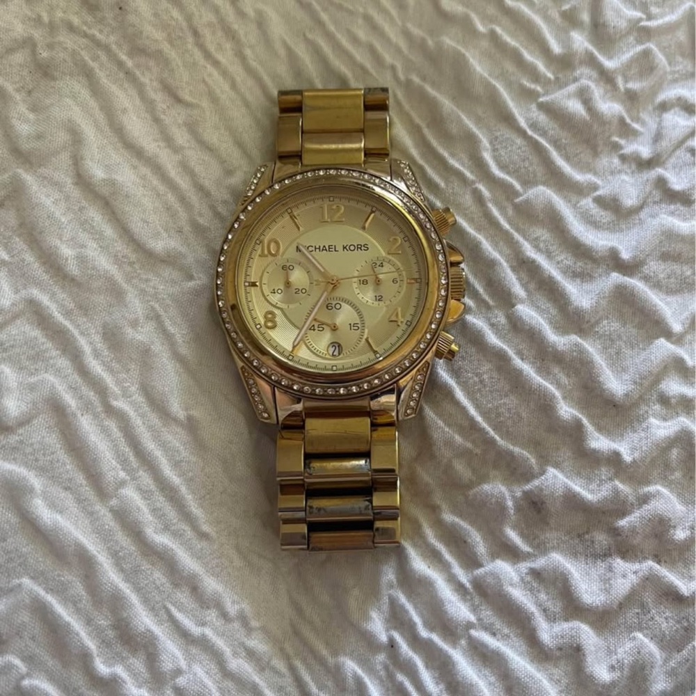Michael Kors Gold and Silver Women's Watch